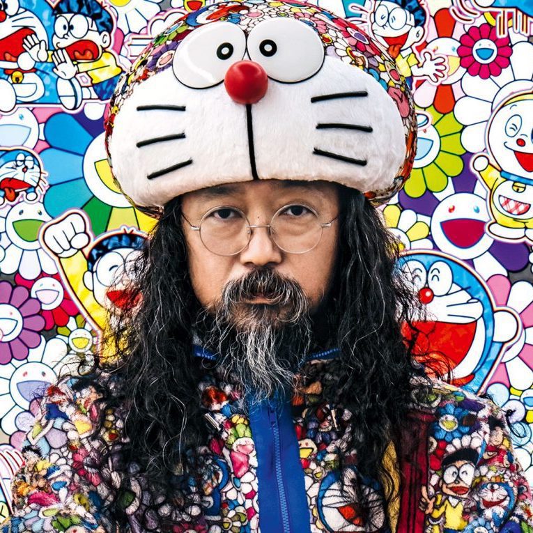 TAKASHI MURAKAMI, FLOWERS FOR ALGERNON; AND WARHOL/SILVER, From Japan  with Love, 2020