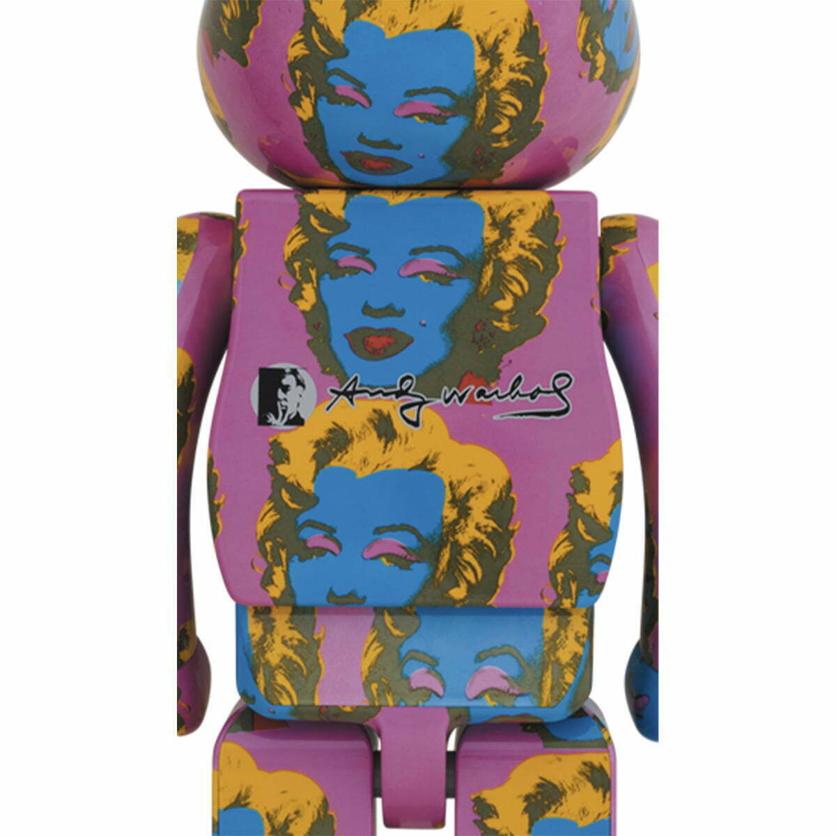 Be@rbrick - Andy Warhol Marilyn Monroe #2 - Lucky Cat Gallery